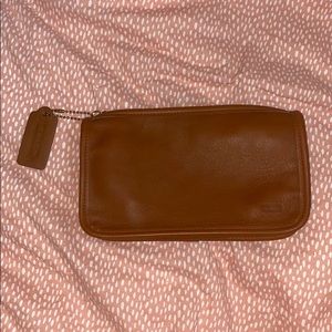 Coach Leather Small Purse Wallet Bag